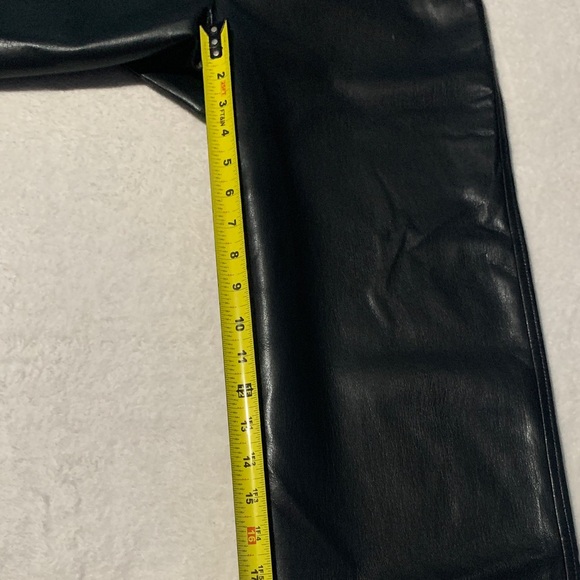 Babaton Black faux Leather Trousers - Picture 7 of 10